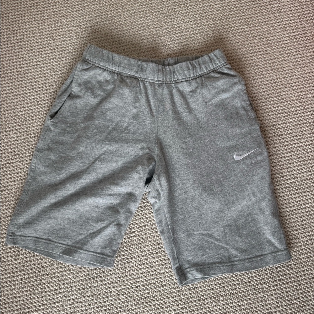 Nike Heather Gray Sports Shorts